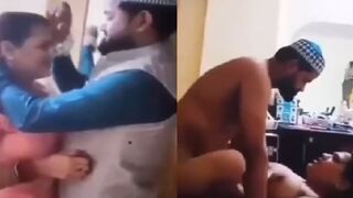 Horny muslim couple ka chut chudai or gaand chudai