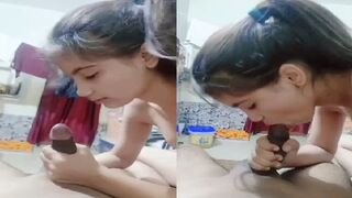 Desi teen girl ka lund sucking video