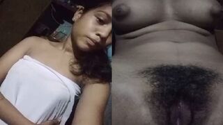 Nangi hoke young village girl nai dikhai hairy chut