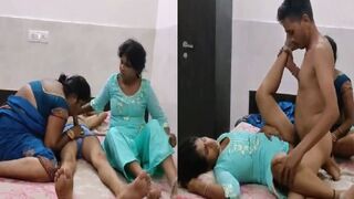 Bari bari se maa beti ko choda jawan ladke nai