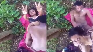 Young college lover ka jugle sex mms