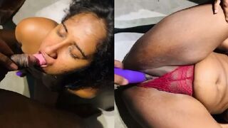 Dhila lund ko chusa dala biwi ki chut mai dildo