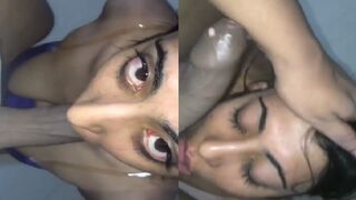 Behanchod upar dek kahate hue blowjob or rimjob ka maja liya ladke nai