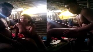 Horny village couple ka ghar ki chudai