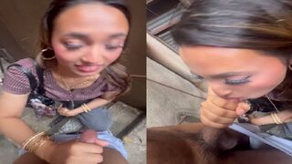 Khulle mai bf ko blowjob deti sexy girl