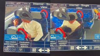 Delhi mertro couple viral sex mms part 4