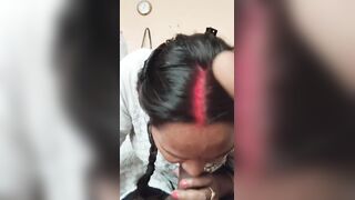 Cheater bhabhi nai chusi mota bada lund ko