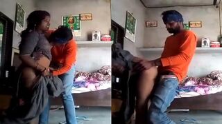 Village devar bhabhi ka standing doggy pose sex