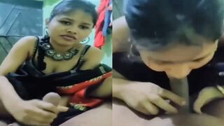 Saree mai saji randi nai maje se chusi lund