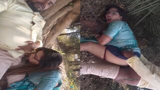 Beautiful village bhabhi or uske aashiq ka jungle mai mangal