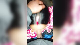 Pati k naam ka sindur laga aashiq ka lund chusi bhabhi nai