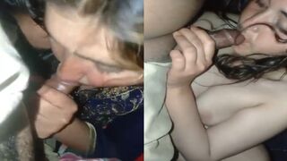 Innocent face village young girl ka blowjob