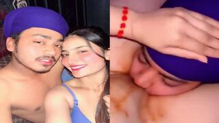 Punjbai young lover ka pussy licking mms