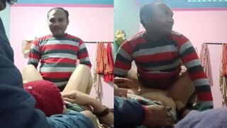 Sexy randi nai li uncle logo se threesome sex ka maja