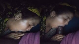 Village aunty ka deep blowjob