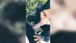 Beautiful muslim college girl chudi jungle mai bf ka lund chus