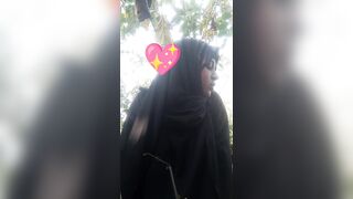 Beautiful muslim college girl chudi jungle mai bf ka lund chus