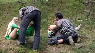 Beautiful kashmiri village girl ka outdoor sex