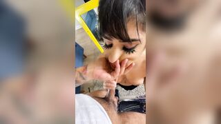 Sexy nri girl ka hardcore sex deep sloppy blowjob
