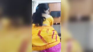 Saree mai saji gori moti gaand wali bhabhi nai chodi devar ka lund