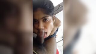 Beautiful sexy big boobs girl ka blowjob or lund ride