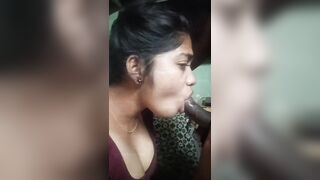 Cute sexy college girl ka deep blowjob video