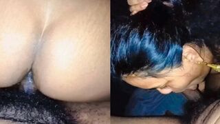 Big sexy gaand wali bhabhi ka doggy style sex or mouth fucking