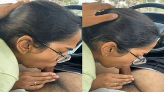 Car k andar ladki nai chusi apne boyfriend ka bada lund