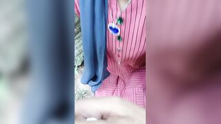 Cute sexy college girl ka jungle blowjob