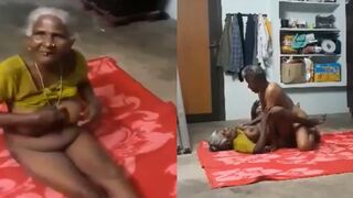 Old age dadi nai li dada k sath hard sex ka maja