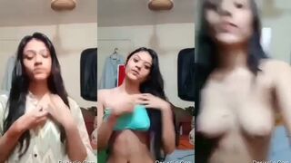 Ladki nai banai apni dress change karne ka video